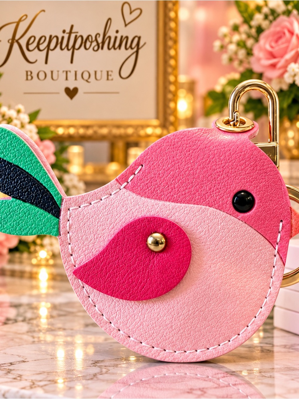 Airtag holder charm